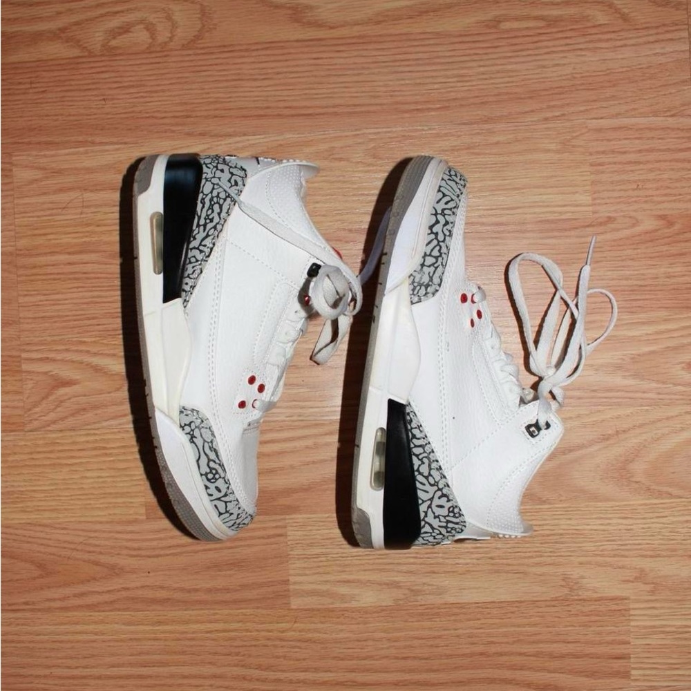 Nike Air Jordan 3’s Mid White Cement Reimagined